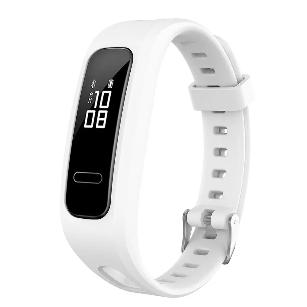 Силиконовый спортивный ремешок для наручных часов, ремешок для huawei Band 3e 4e huawei Honor Band 4, версия для бега, Смарт-часы, браслет