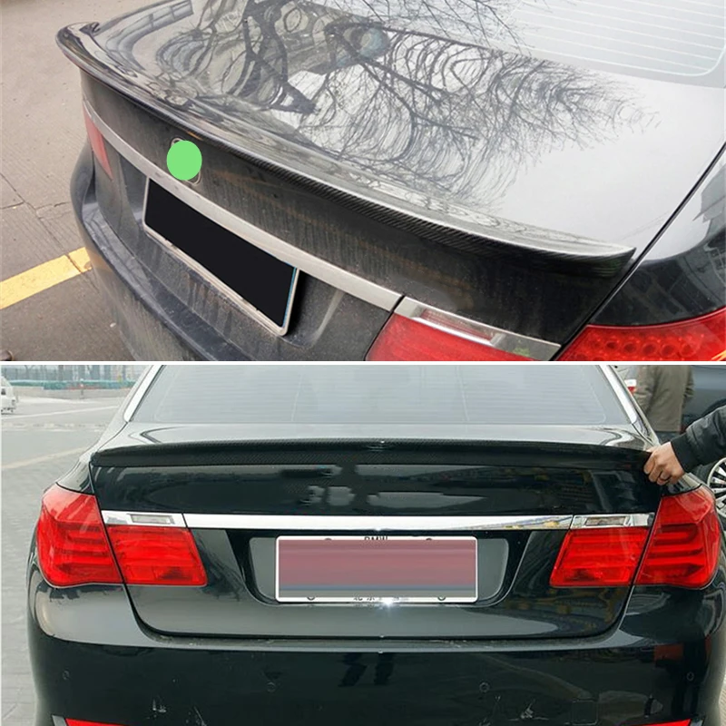 JINGHANG De Fibra De Carbono Alerón Trasero De Coche Maletero Labio Spoilers Para 14 17
