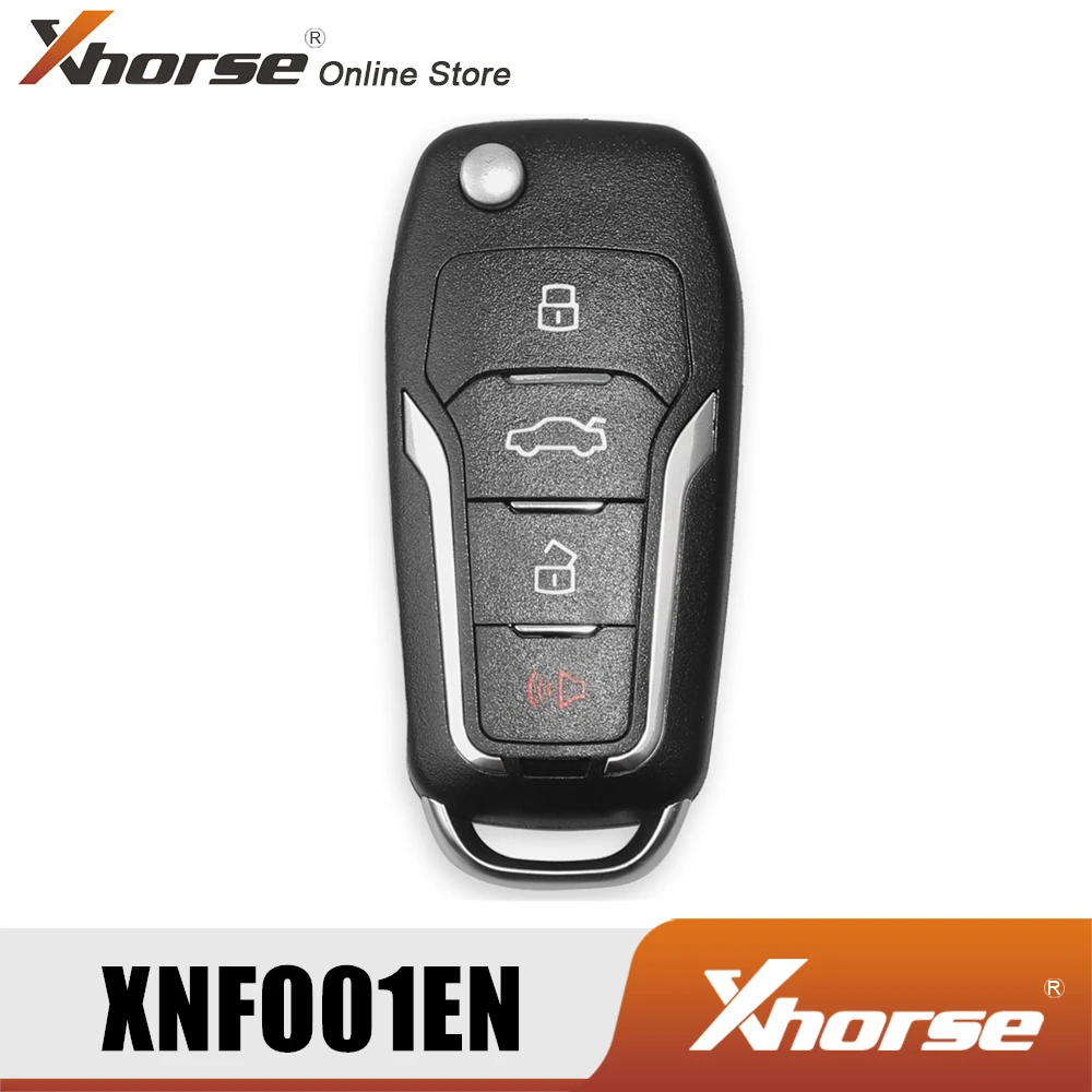 Xhorse XNFO01EN универсальный пульт дистанционного управления 4 кнопки беспроводной для F ord английская версия 1 шт|