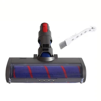 

Absolute Fluffy Soft Roller Head Quick Release Electric Floor Head for Dyson V7/V8/V10/V11 Vacuum Cleaner Repair Parts