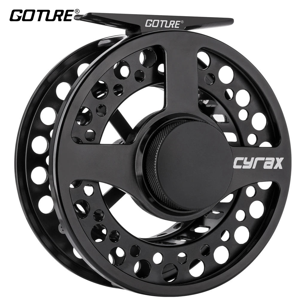 Goture CYRAX Large Arbor Silent Retrieve Precise CNC Machined Cut Fly