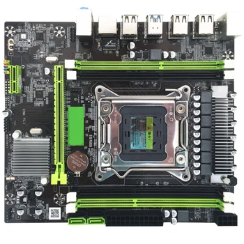 

X79H Four Memory Board Computer Motherboard Rtl8111H Gigabit Network Card 6 Channel Audio Chip Computer Motherboard