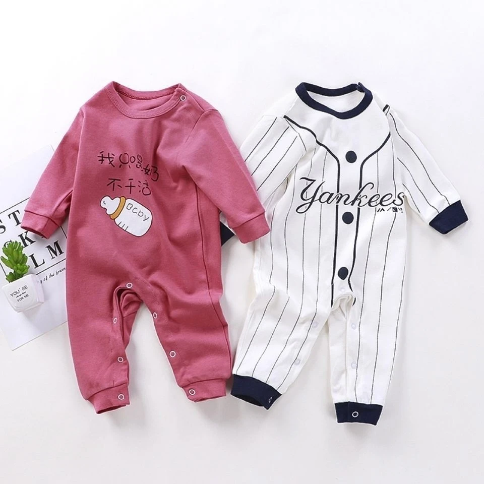 Newborn Winter Clothing Long Sleeve Jumpsuit Pajamas Toddler Costume Baby Romper Infant Girls Climb Clothes Babies Leisure Wear Baby Bodysuits medium