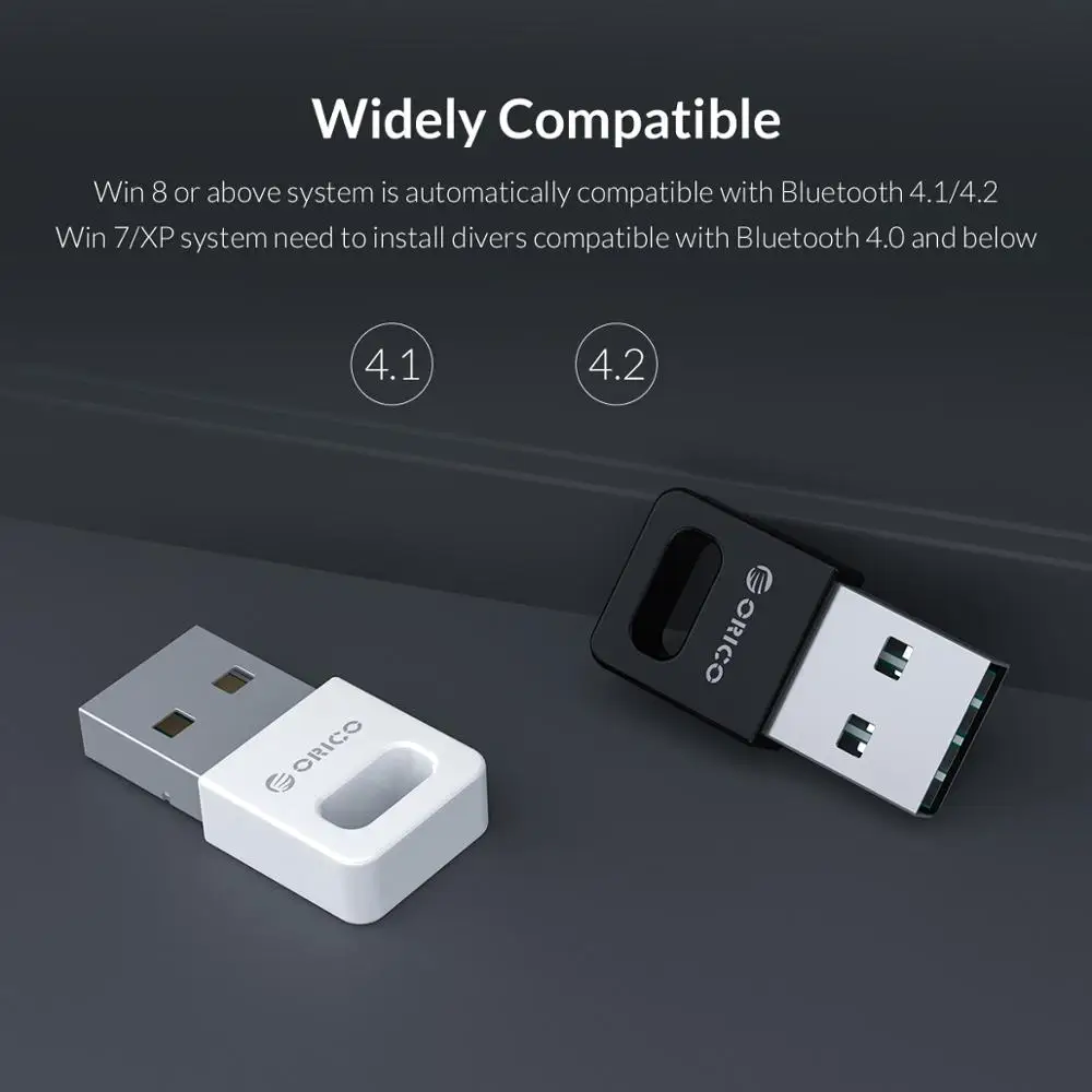 ORICO мини беспроводной usb-адаптер Bluetooth 4,0 Dongle звук музыки приемник адаптер для Windows XP/Vista/7/8/10 подключаться к Мышь