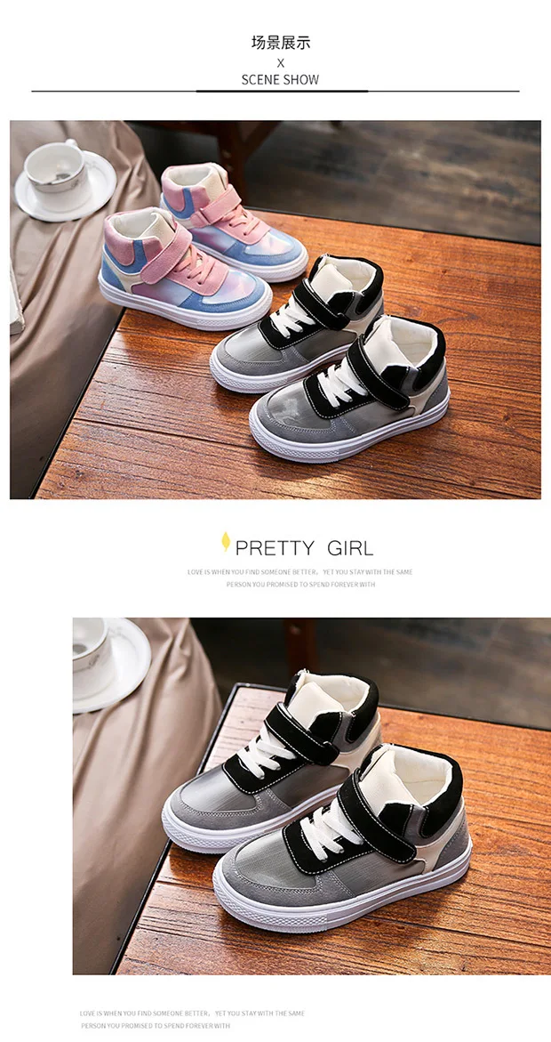 Sialia/осенне-зимние детские ботинки для девочек; детские ботинки; обувь для мальчиков; нескользящие школьные ботильоны; модные детские сапоги;