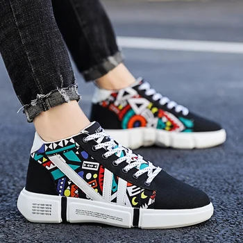 

2019 Men Shoes Casual Adult Sneakers Fashion Shoes Ankle Superstar Krasovki Men Espadrilles Platform Trainers Casual Footwears