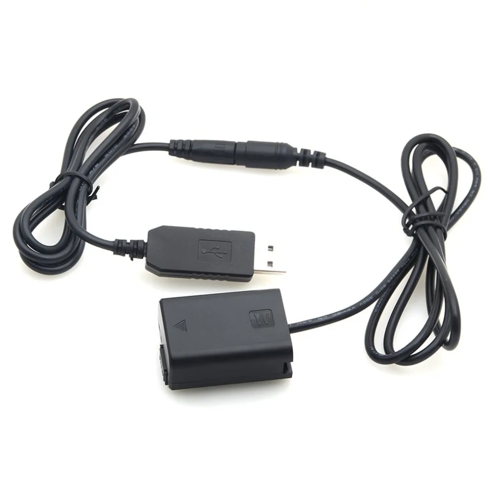 

Power Adapter NP-FW50 Dummy Battery DC Power Bank 5V 2A Single USB Adapter Power Supply and Accessories for AC-PW20 Sony