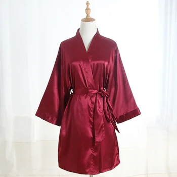 

Loose Home Clothing Gown Bride Bridesmaid Wedding Robe Nightgown Nightwear Women Sleepwear Pajamas Sexy Homewear Negligee