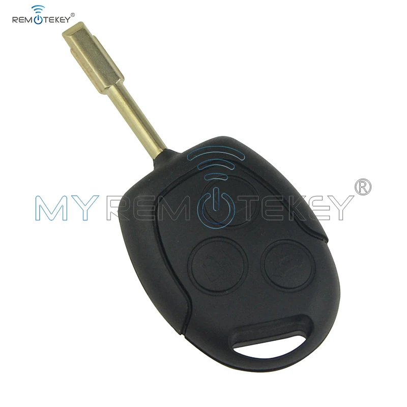 Remote key for Ford Focus C-Max S-Max Mondeo Fiesta Fusion 2006 2007 2008 2009 2010 ID63 433Mhz 3button 2S6T1 5K601 AB remtekey