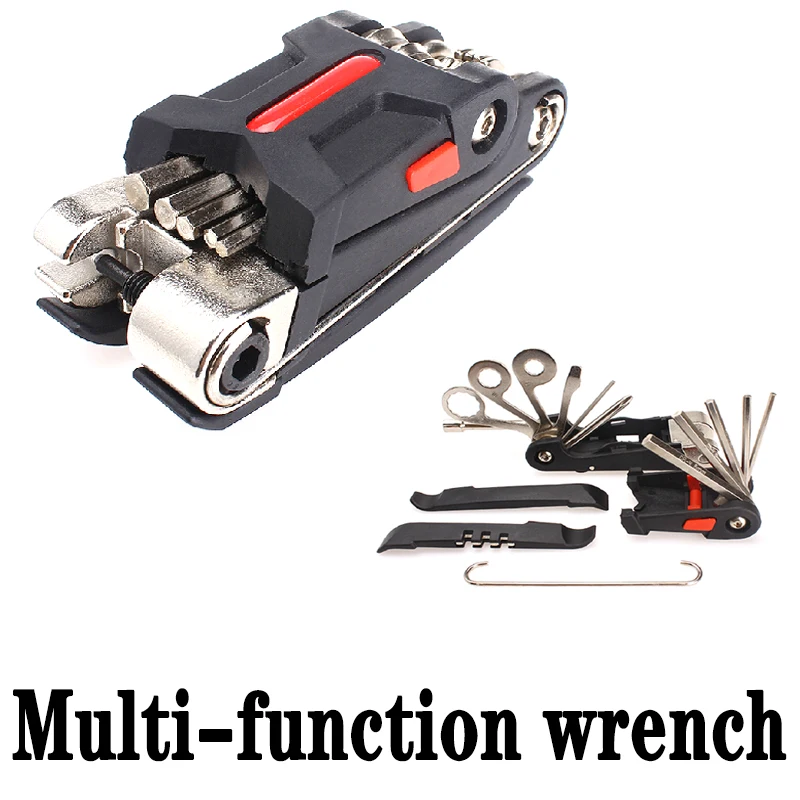 

Велосипедный Многофункциональный гаечный ключ шестигранный ключ Комбинированные Инструменты для горного велосипеда Портативная сумка для инструментов Инструменты для ремонта велосипеда