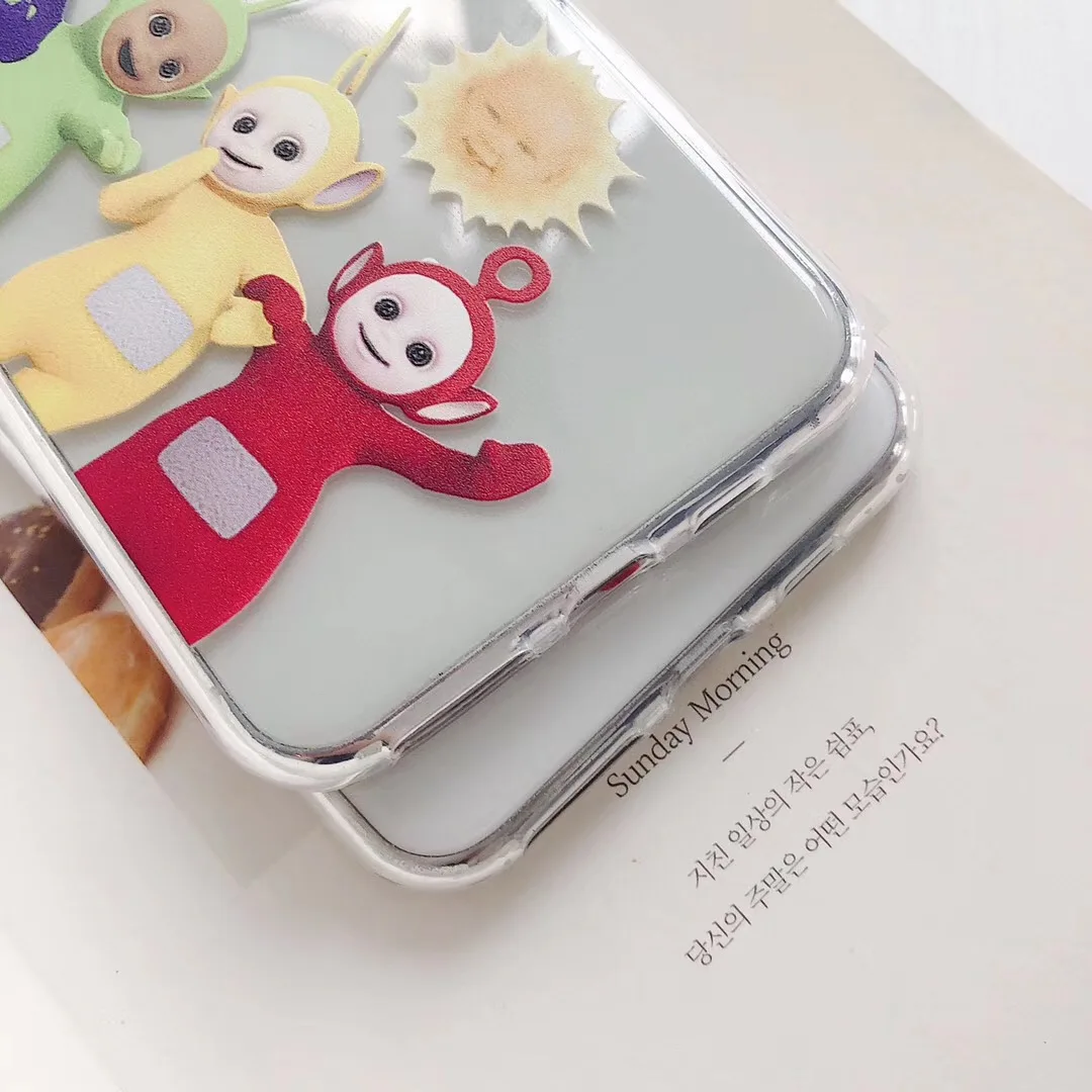 Чехол для телефона Teletubbies British baby cartoon Candy tpu для Apple iPhone 11 PRO Max X XS XSMax 7 8 6 S Plus XR мягкий чехол из ТПУ