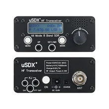 USDR – émetteur récepteur USDX + HF V2, 10/15/17/20/30/40/60/80m, 8 bandes SDR, ondes courtes, tous les modes, HF SSB QRP, Version améliorée 