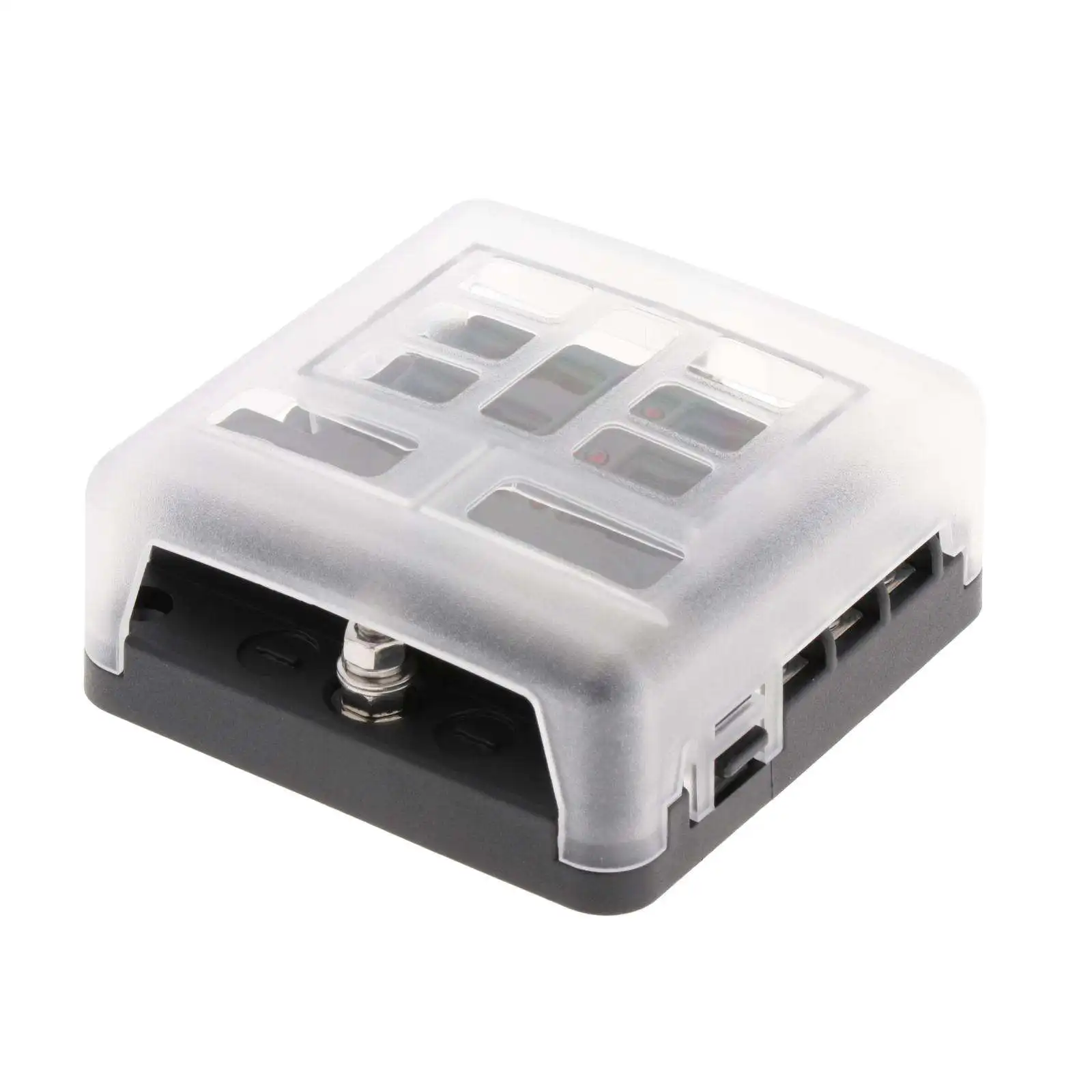 Автомобильный светодиодный блок предохранителей 6 схем влагостойкий постоянный