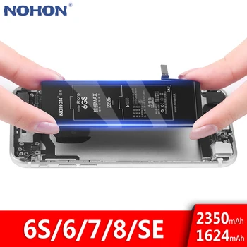 

NOHON Battery For iPhone 6S 6 7 8 SE Replacement High Capacity Phone Bateria For Apple iPhone8 iPhone7 iPhone6S iPhone6 iPhoneSE