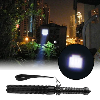

Baseball Bat LED Flashlight waterproof Super Bright Baton aluminium alloy Torch for outdoor Emergency Flashlights Q5 Tactical 3