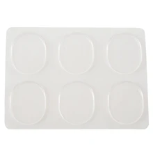 6 шт./компл. малый барабан Mute Pad барабанный демпфер гелевые подушечки малый барабан глушитель звука прозрачный ударный инструмент Аксессуары(Чан