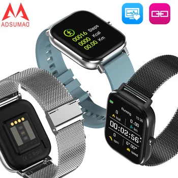 

2020 New DT35 Smart Watch Bluetooth Call ECG Heart Rate Monitor Fitness Tracker IP67 Smartwatch Men Women MTK2502+BMA425