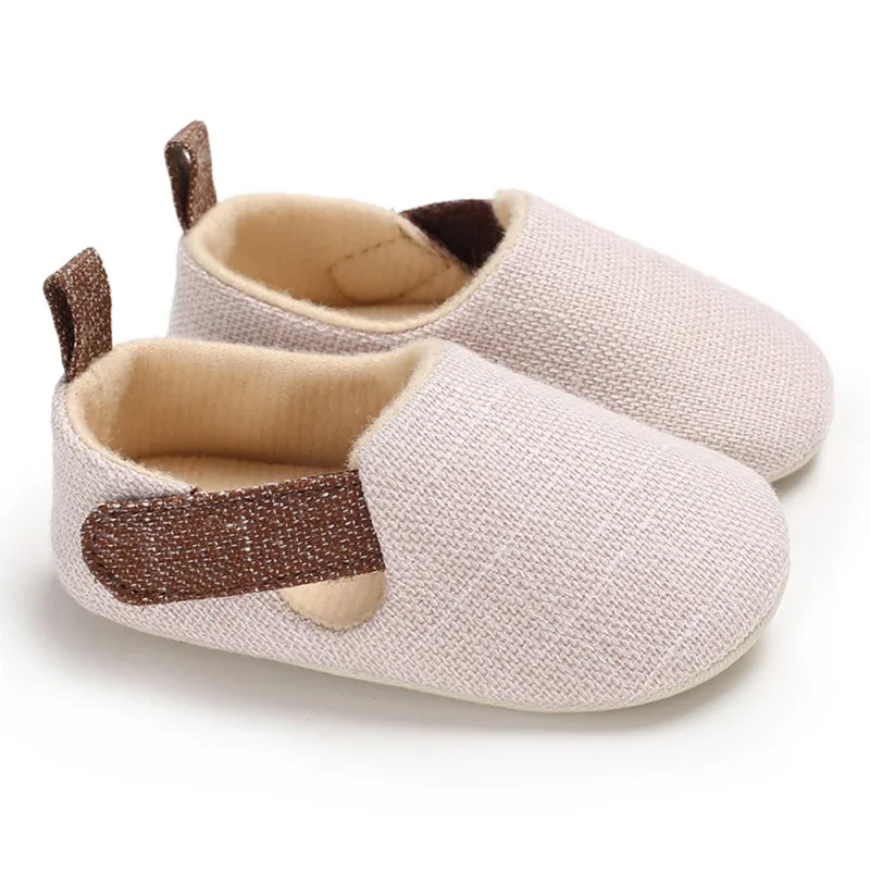 Обувь для мальчика новая классическая парусиновая обувь для новорожденных мальчиков мягкая детская обувь для первых шагов детская обувь - Color: K3