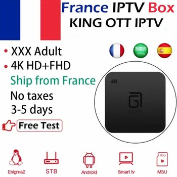 

GOTiT S905 +Subscription KING OTT IPTV France Arabic Spain Adult français IPTV m3u Amlogic S905W wifi media Android Smart TV Box