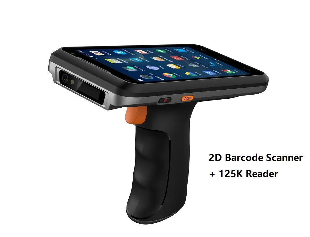 pdf scanner CARIBE Android 8.1 Mobile Data Collector IP66 Rugged Handheld PDA 1D 2D Barcode Scanner UHF RFID Reader high speed scanner Scanners