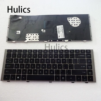 

Hulics used Original US laptop keyboard for HP Probook 4440 4441 4446 4441S 4445s 4440s 4446S English gray frame 701282-001