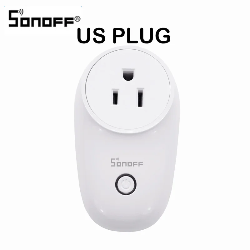 Sonoff S26 WiFi Smart Plug US/UK/AU/EU Беспроводная розетка мощность умный дом переключатель работа с Amazon Alexa Google Home IFTTT