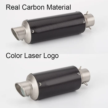 

35-51mm Universal Motorcycle Racing Exhaust for LeoVince Exhaust Modified Muffler Pipe Moto Escape Fit motorcycle ATV scooters