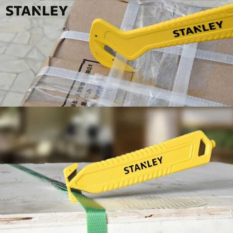 Stanley safety knives box opener cardboard knife concealed blade box cutter  for household warehouse logistics effeciently tools