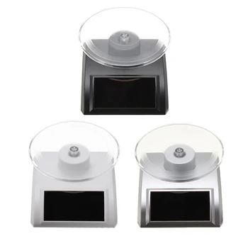 

Rotation Photography Base 360 Degrees Mini Solar Powered Turntable Rotating Display Stand Holder for Watch Phone Jewelry