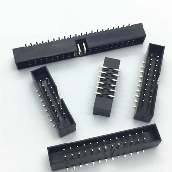 

5pcs SMT 2* 5/7/8/10/20 PIN 2.0MM pitch MALE SOCKET straight idc box headers PCB CONNECTOR DOUBLE ROW SMD 10P/20/40P DC3 HEADER