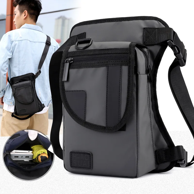 

Motorcycle Cycling Waterproof Waist And Leg Bag Tactical Bag Shoulder Bag Outdoor Sports Bag Men's Manufacturers Direct Selling