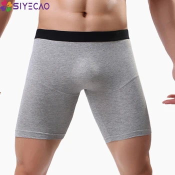 

Underwear Men Boxers Long Men's Clothing Men Shorts Cotton Comfortable Man Panties Boxershorts Boxer Hombre Ropa Interior Cueca