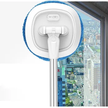 

Automatic Electric Cordless Window Cleaner 3M Cleaning Factor Flexible 145cm Telescopic Rod Save Labor Mop Sweeper USB Charging