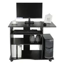 Table de chevet Mobile, bureau d'ordinateur, bureau de maison Mobile, bureau de levage, dortoir, petite Table de jeu HWC