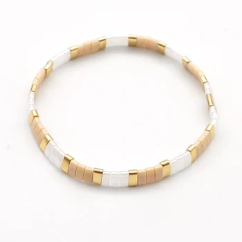 

Go2Boho 2020 Friends Bracelet Miyuki Tila Bracelets For Women Jewellery Gift Autumn And Winter Newest Pulseras Mujer Jewelry