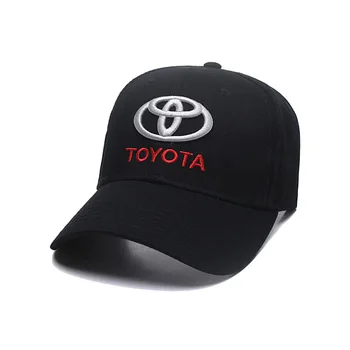 

1pcs Outdoors Embroidery Baseball Cap Unisex Hip Hop Cap Bone Cotton Snapback sun Hats For Toyota Corolla rav4 Camry Yaris CHR