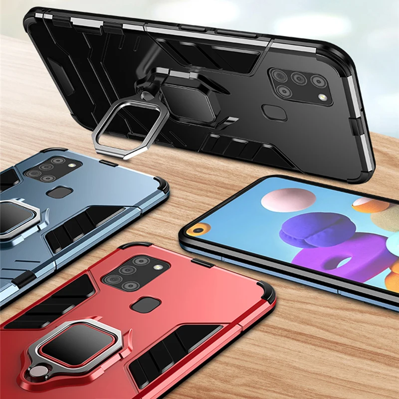 Бронированный противоударный чехол для Samsung Galaxy A21S A51 A71 A01 A11 A31 A41 A70 A50 A30 A40 A20 A10 S S20