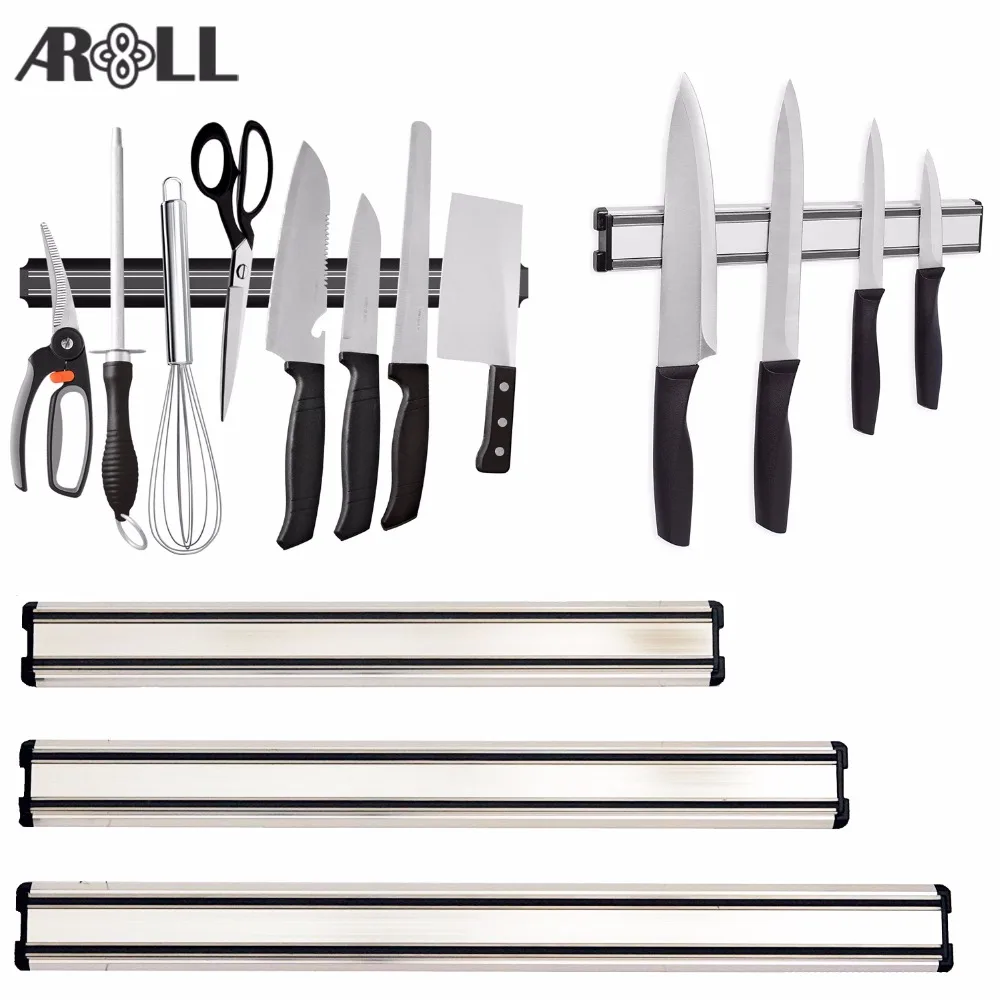 Stainless Steel Knife Holder Wall Mount for Knives Kitchen
