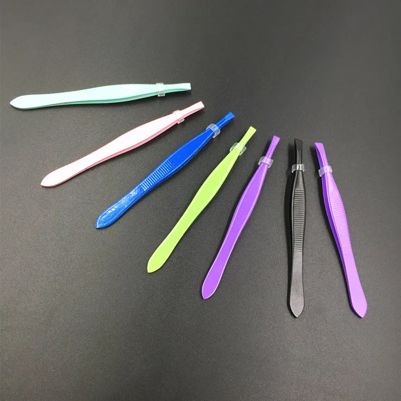 

1PC Professional Beauty Stainless Steel Eyebrow Tweezer Slant Head Hair Removal Eyebrow clip Makeup Tool Beauty Tip Dropshipping
