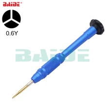Горячая 0,6 Y отвертка ключ S2 сталь 0,6x25 мм трикрыло для iPhone 7 8 X отвертка выделенный iPhone 7 Plus 100 шт/партия