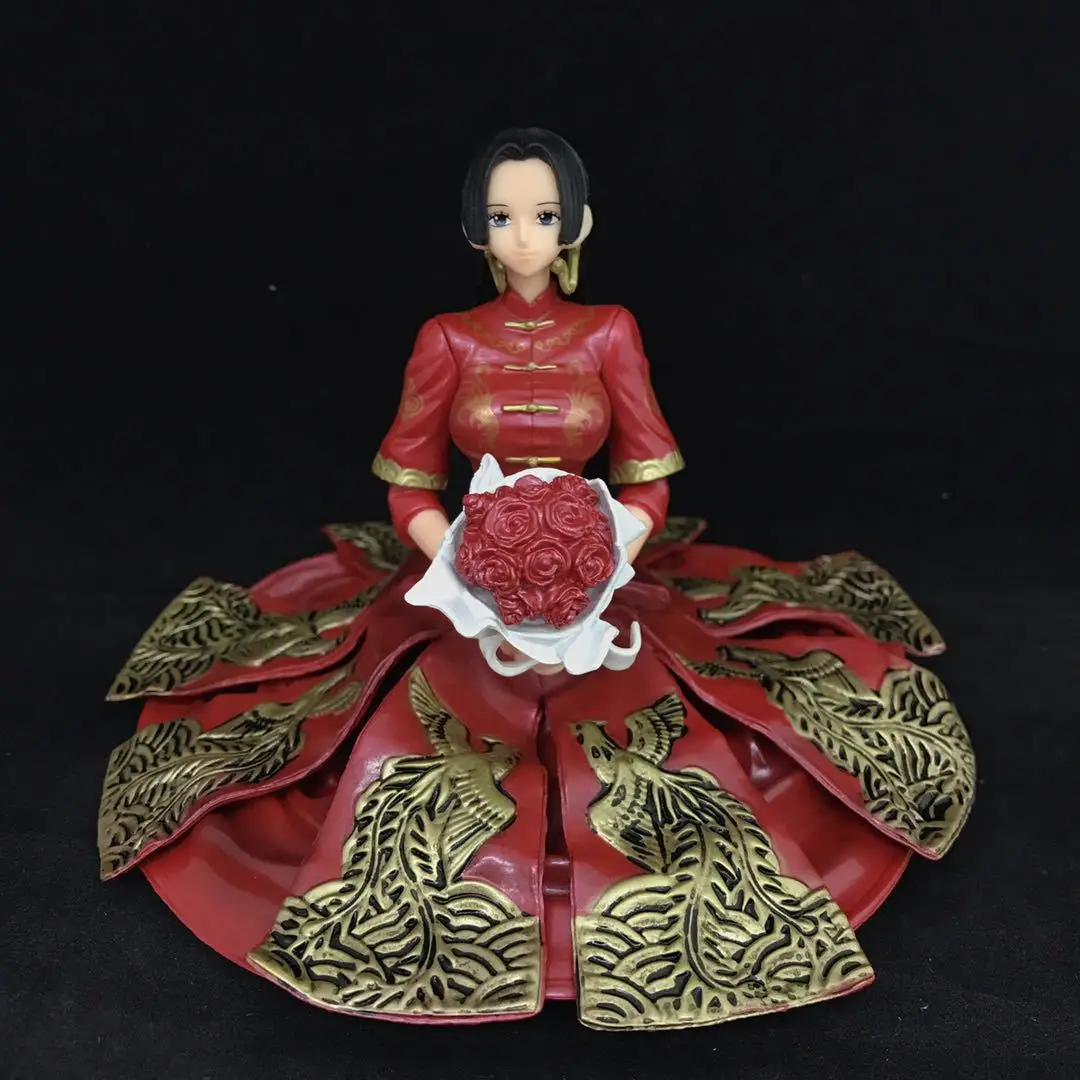 

Anime One Piece Snake Ji Female Emperor Hancock Shape Story Kimono Bride Prize Figure Crane Machine Garage Kit