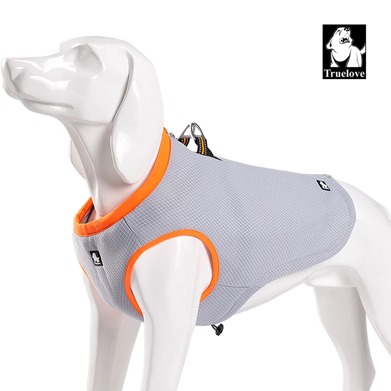 Truelove Pet Summer Dog Cooling Vest Clothes Harness for Dogs Adjustable Mesh Reflective Vest Coat Quick Cooling Pet Dog Clothes (6)