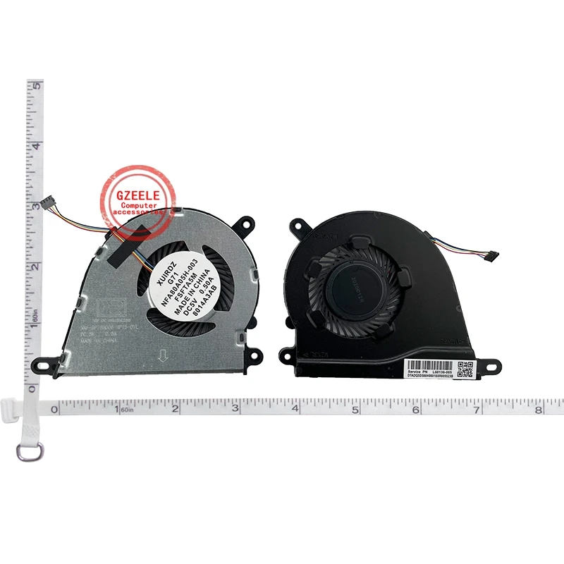 New Laptop CPU cooling Fan For HP 15-DY 15S-FQ 14-DQ 14S-DQ 15-EF 340S G7 15S-EQ TPN-Q242
