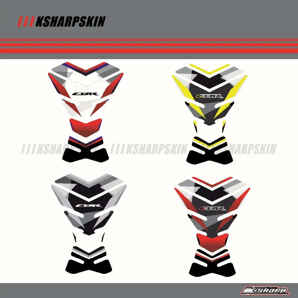 3D наклейка ADESIVI эмблема защитный Танк Pad Cas крышка подходит для HONDA CBR250RR CBR400RR CBR600RR CBR1000RR CBR 650F F4 F4i