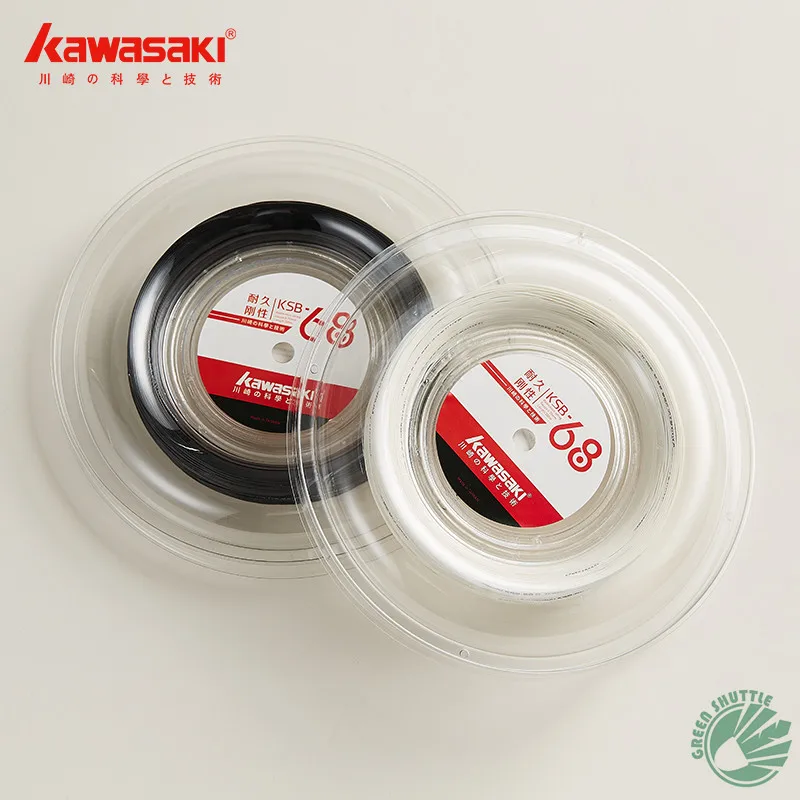 2021 Kawasaki Badminton Racket String High Elasticity Resistance To Play Control 200 Meters Roll  KSB-68
