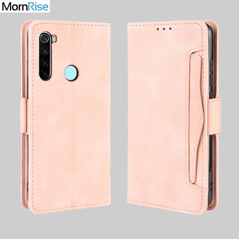 Чехол Кошелек для Xiaomi Redmi Note 8 Магнитный чехол книжка Pro держатель фото карт