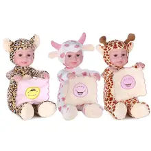 Моделирование Peekaboo плюшевая игрушка Плюшевая Кукла анимированный говорящий Поющий игрушка электрическая игрушка Плюшевая 12 различных китайских и английских песен