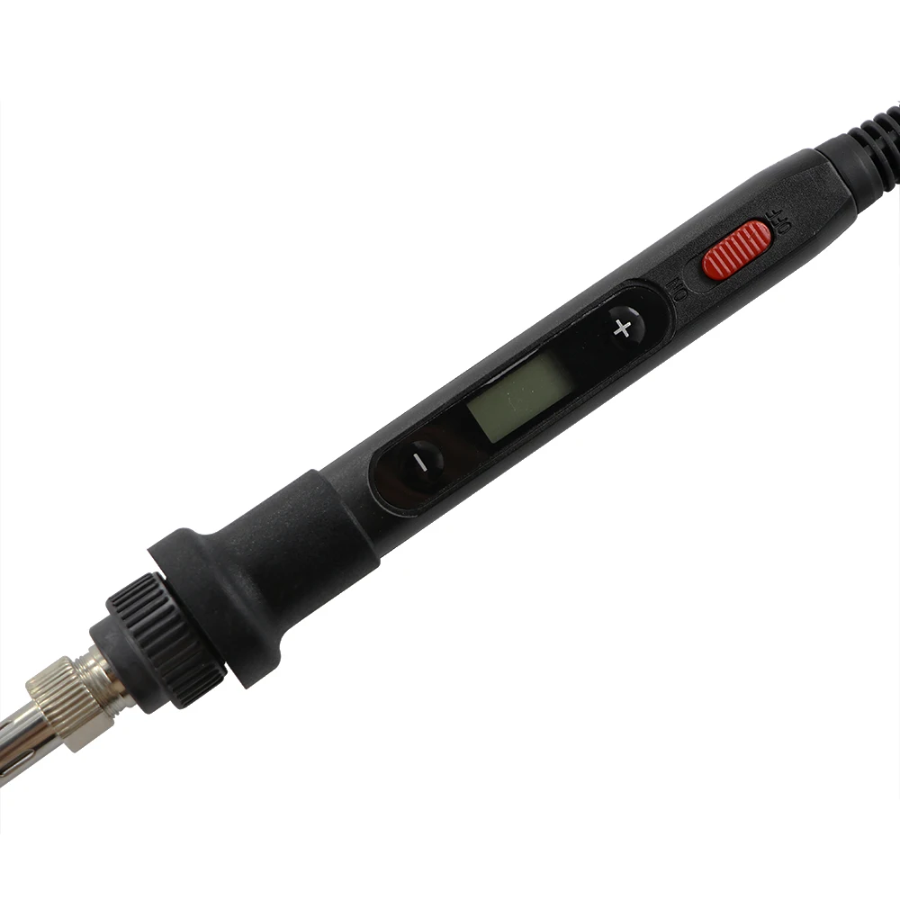 80W Tin Soldering Iron Temperature Adjustable Welding Tool With Electric Soldering Iron Tips And Desoldering Pump Repair Tools soldering irons & stations