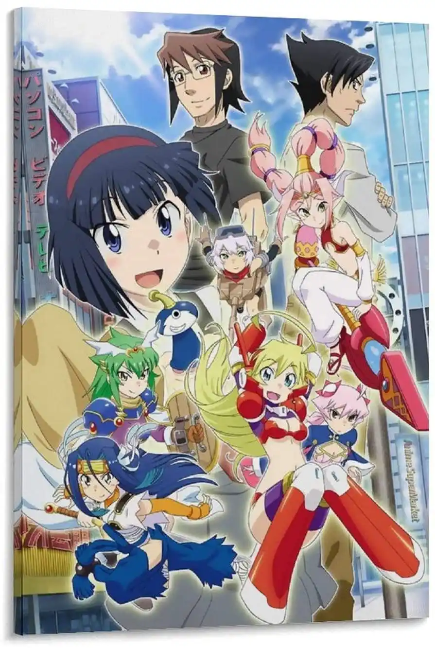 Overdrive Girl Anime Poster Decorative Painting Canvas Wall Art Living Room Posters Bedroom Painting Painting Calligraphy Aliexpress