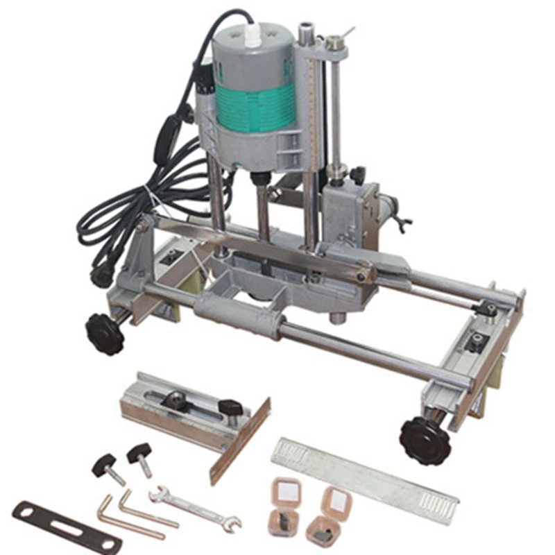 Wooden door lock hole opener slotting machine key hole tool woodworking machinery portable mortise machine hole punching machine 4